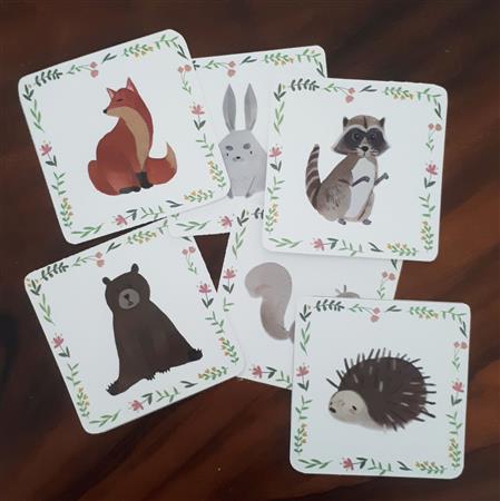 Posavasos Bosque 12u